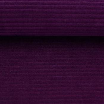 Swafing Cord Jutta Querrippe Aubergine